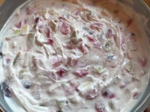 erfrischende Sommerrezepte – Sommerlicher Obst Joghurt/Quark