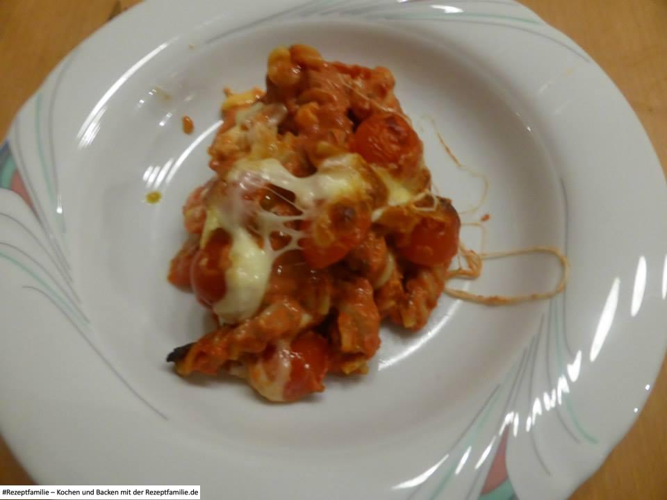Vegetarischer Nudelauflauf 2 Vegetarischer Nudelauflauf - Kochen und Backen mit der Rezeptfamilie