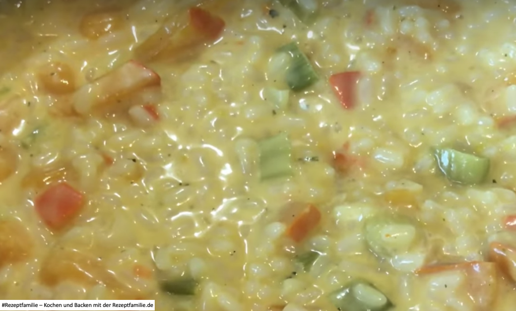 Herbstgericht Kürbisrisotto zu Halloween 2 Herbstgericht Kürbisrisotto zu Halloween - Kochen und Backen mit der Rezeptfamilie