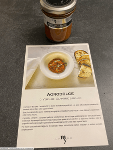 ItalianMyFood – Foodbox mit Menü 9 ItalianMyFood - Agrodolce di Verdure Capri e Basilico - Foodboxen mit Menüs aus der Region Piemont - getestet von der Rezeptfamilie