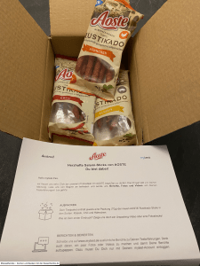 Aoste RUSTIKADO Salami-Snacks 21 #mytestaosterustikado - Aoste Rustikado Salami-Snacks - Rezeptfamilie von familyeller