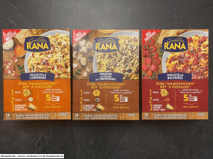 Vinplus - Vitamine für dein Wohlbefinden 10 neue Pasta-Sets von Giovanni Rana - wir haben sie getestet - Tagliatelle Bolognese - Tagliatelle Carbonara - Tagliolini mit Pilzen - Gnocchi alla Sorrentina - Rezeptfamilie - Videoleben - Familyeller