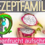Drachenfrucht - Pitahaya aufschneiden 6 Drachenfrucht : Pitahaya aufschneiden #Rezeptfamilie