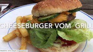 Cheeseburger vom Grill – herzhafte Fußball-Party-Rezepte