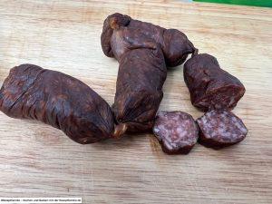 emolino Genuss - 5 Gewürze und Wildschweinfleischsalami 17 Wilschweinsalami - 5 Gewürze und Wildschweinfleischsalami von emolinoGenuss.- getestet von Videoleben von Familyeller - Rezeptfamilie
