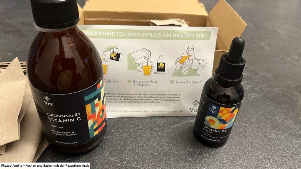 Vinplus - Vitamine für dein Wohlbefinden 3 Einnahmeanleitung - Vinplus - Vitamine für Dein Wohlbefinden - getestet von videoleben von familyeller und Rezeptfamilie
