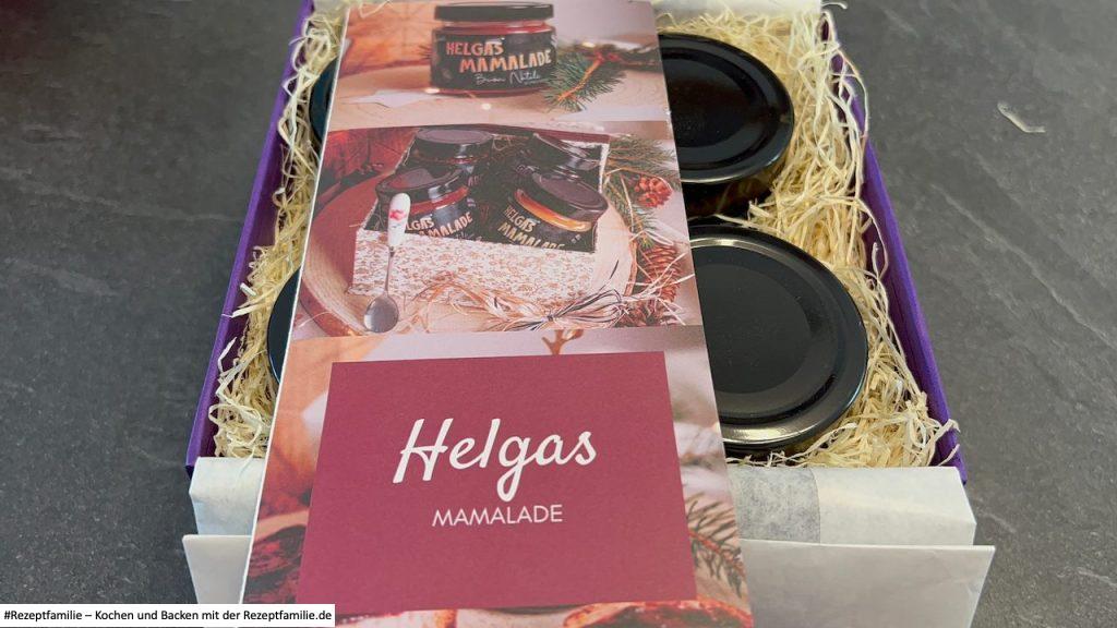 Flyer Helgas Mamalade - getestet von Videoleben von Familyeller und Rezeptfamilie