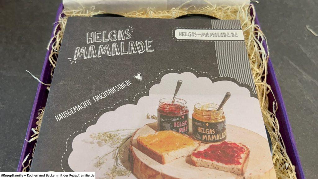 Helgas Mamalade 3 Hausgemachte Fruchtaufstriche Helgas Mamalade - getestet von Videoleben von Familyeller und Rezeptfamilie