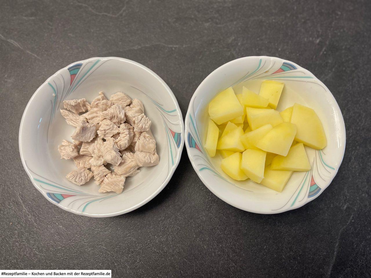 Kartoffeln und Pute - Putenfleisch mit Kartoffeln - Rezept von Doggi-Dog.com vorgestellt von Rezeptfamilie