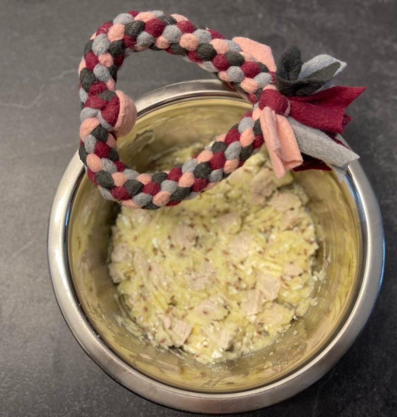 1 Portion Putenfleisch mit Kartoffeln 17 Putenfleisch mit Kartoffeln - Rezept von Doggi-Dog.com vorgestellt von Rezeptfamilie