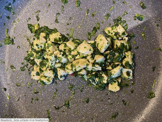 angebraten in der Pfanne - Putenpfanne mit Gemüse - Rezept von Doggi-Dog.Com präsentiert von Rezeptfamilie