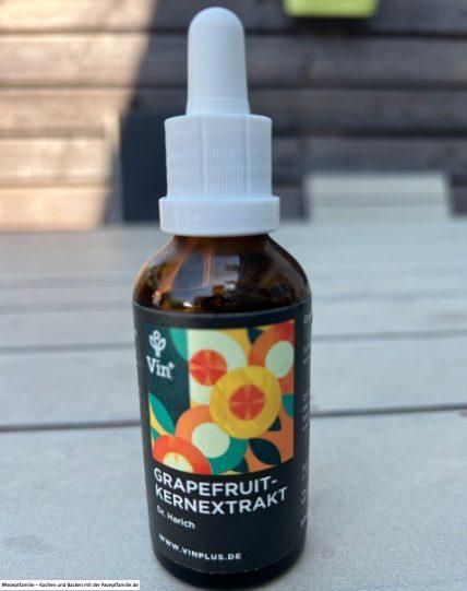 Vinplus - Grapefruitkernextrakt nach Dr. Harich mit 10% Rabatt-Code 25 Vinplus Grapefruitkernextrakt nach Dr. Harich Nahrungsergänzungsmittel mit 10 Prozent Rabatt vorgestellt von der Rezeptfamilie