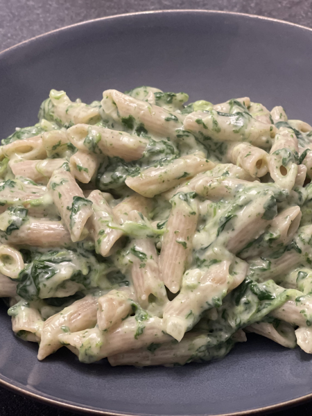 Rezepte 1 Mac-Cheese mit Spinat für 8 - Rezeptfamilie von Familyeller