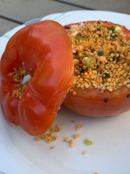 Rezepte 7 gefüllte Fleischtomate vom Grill - von der Rezeptfamilie von familyeller
