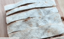 in Scheiben schneiden - Wrap Kebap - BBQ Trend 2025 - Rezeptfamilie