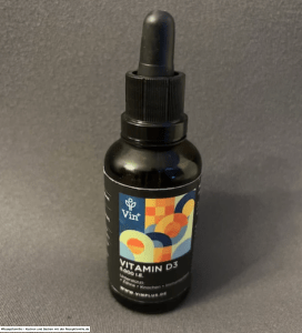 Vitamin D3 Tropfen - Nahrungsergänzungsmittel Vitamine von Vinplus - vorgestellt von der Rezeptfamilie