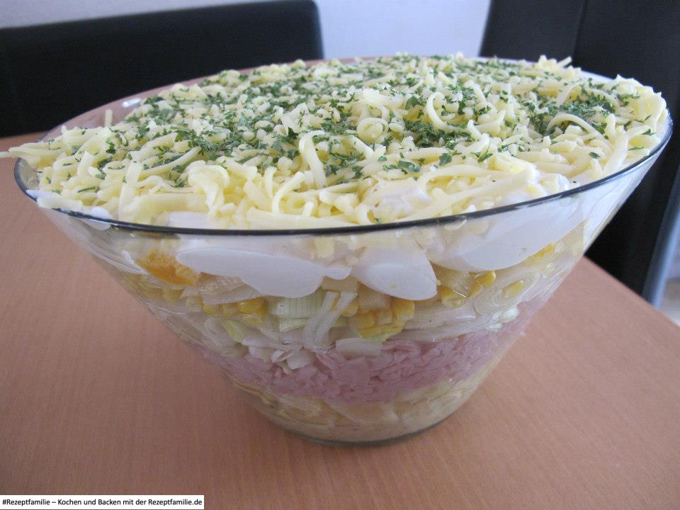 Schichtsalat - Rezeptfamilie