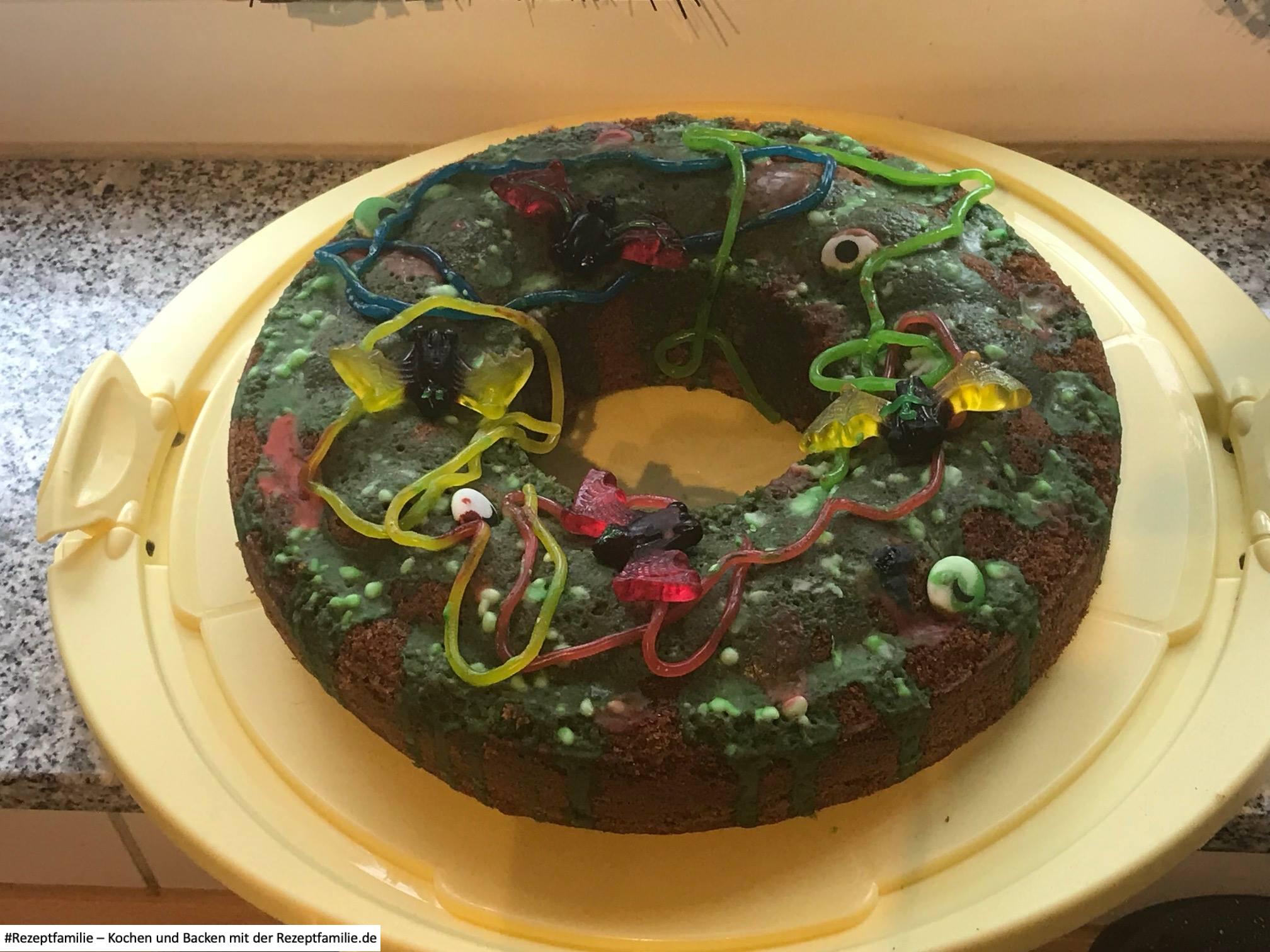 Halloween Grusel Kuchen