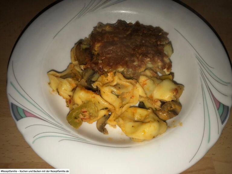 Gemüse-Tortellini-Auflauf