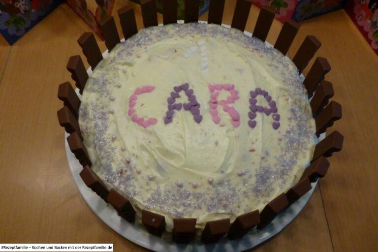 Geburtstags Kinderriegel Torte