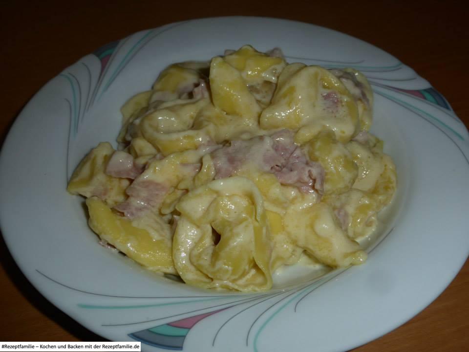 Tortellini in Schinken Sahne Sauce