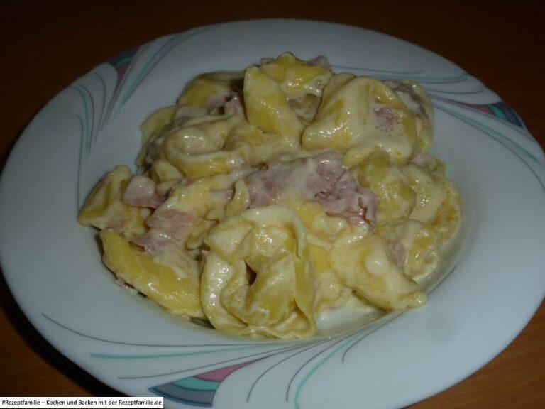 Tortellini in Schinken Sahne Sauce
