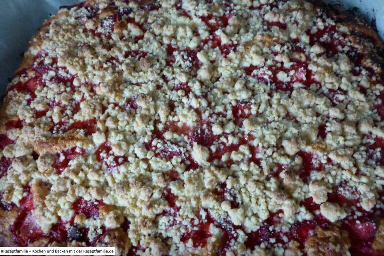 Erdbeerstreuselkuchen