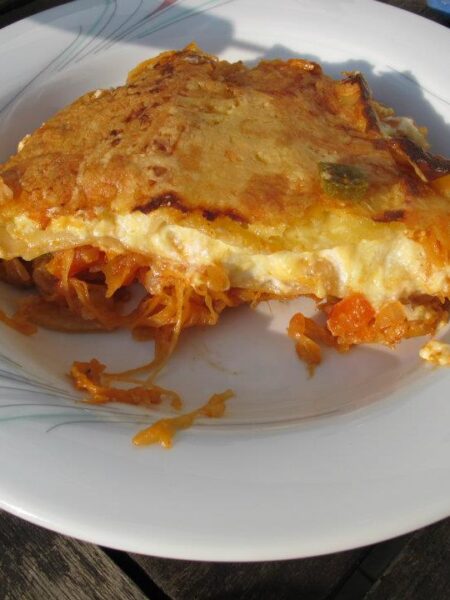 Fasskraut-Lasagne