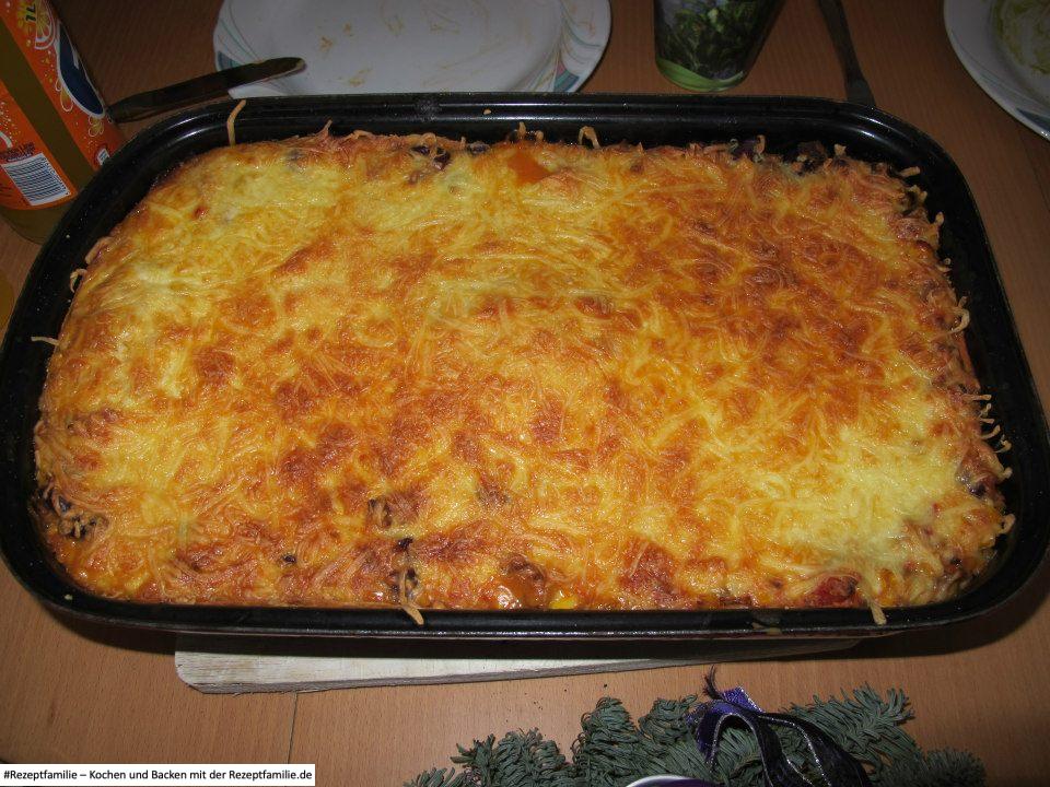 mexikanische Enchilada-Lasagne
