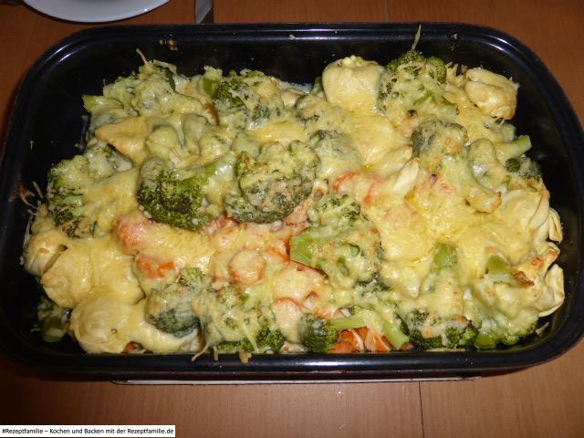 Bokkoli-Tortelloni-Auflauf