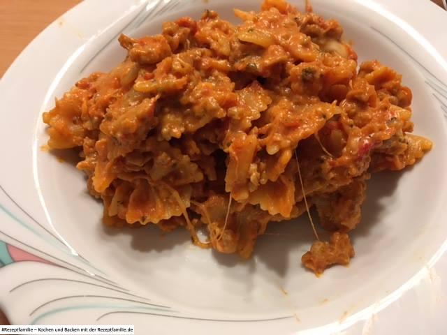 Topf Lasagne