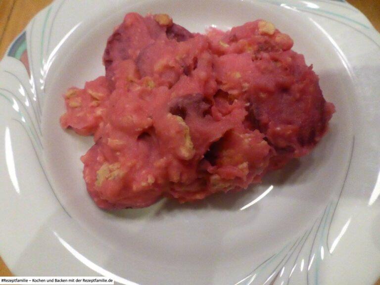 Rote Beete Kindergericht