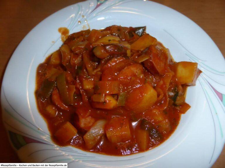 Kartoffel-Wurst-Gulasch