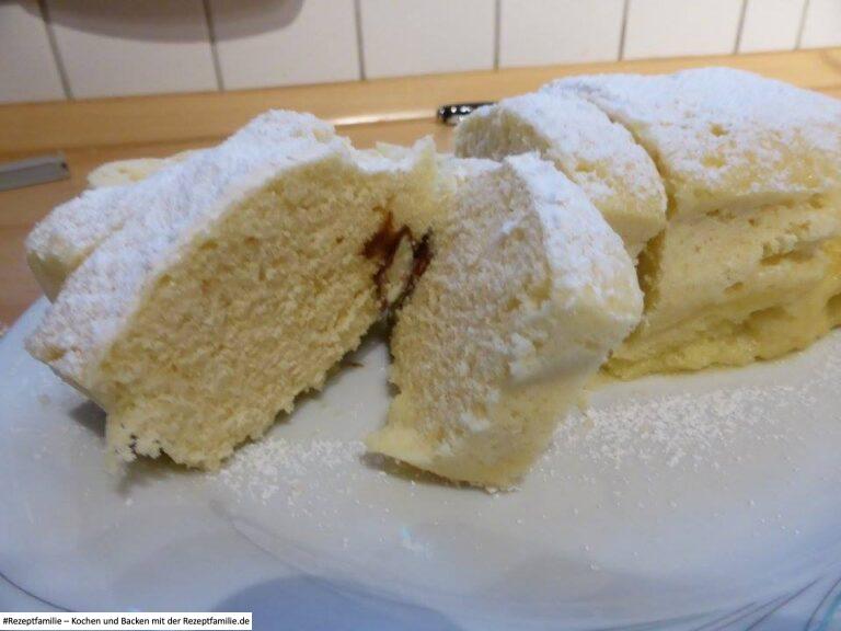 Mikrowellen Kuchen mit Schokoriegel
