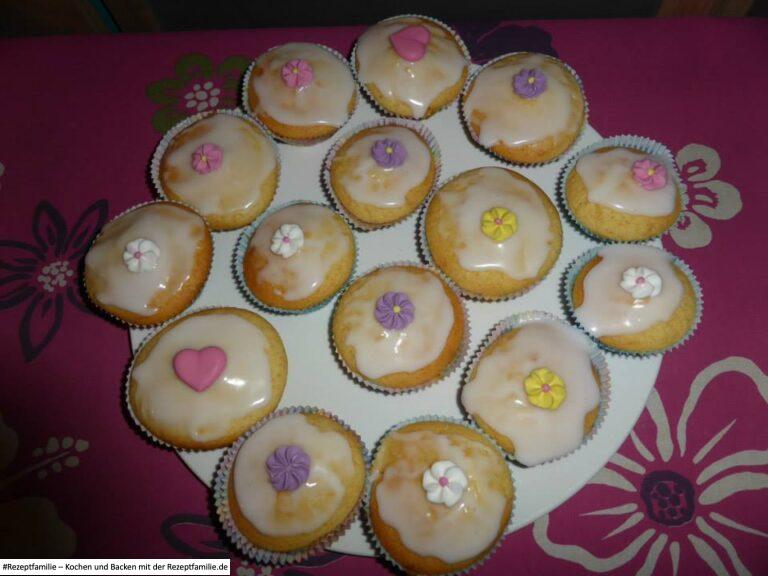 Laktosefreie Zitronen Muffins