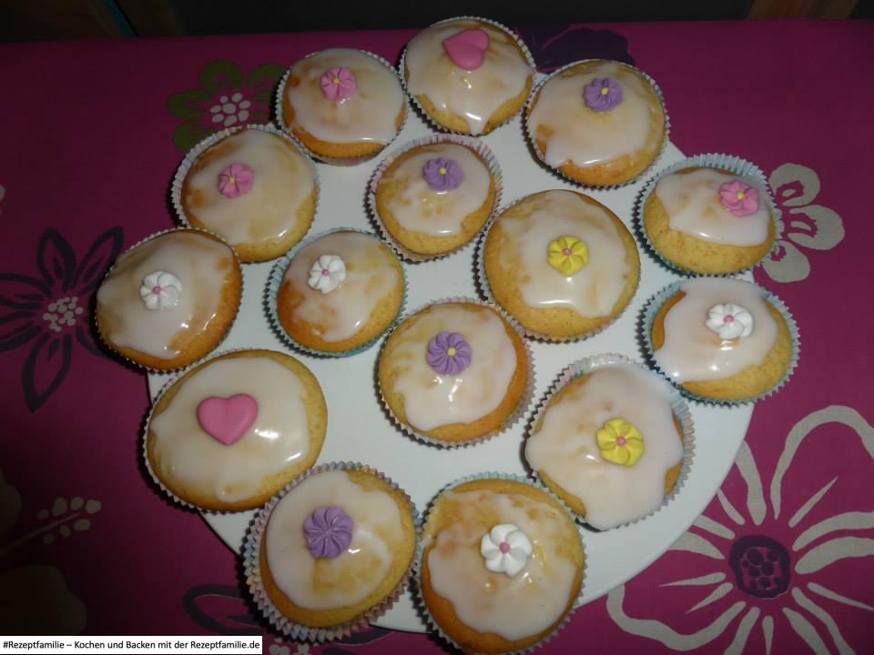 Laktosefreie Zitronen Muffins