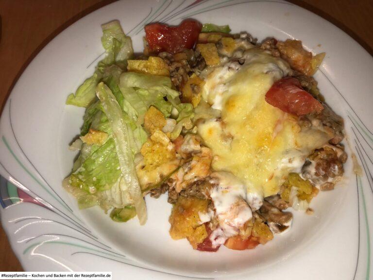 Taco-Salat-Auflauf