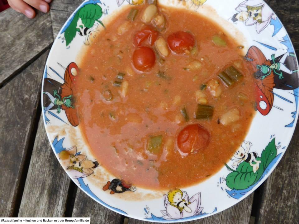 Mediterane Tomatensuppe