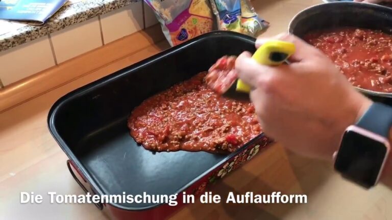 Eierlasagne selbst gemacht