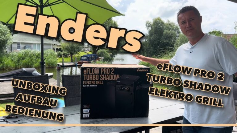 V2 – Saisonorientiert & Entdecker 11 Enders eFLOW PRO 2 TURBO SHADOW – Elektrogrill im Test & Erfahrungen