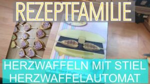 Reinalin Grillhandschuhe - hitzebeständig bis 800°C 8 Bestron Waffeleisen Retro Design – Herzwaffeln am Stiel
