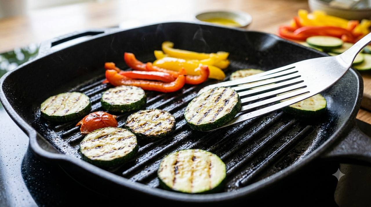 Gemüse grillen