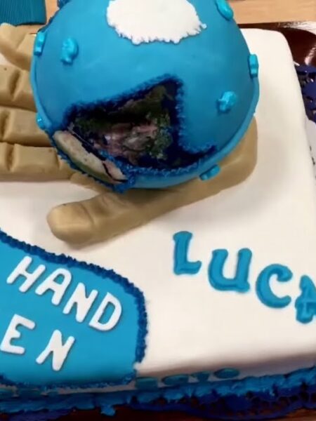 Kommunionstorte aus Fondant – ein leckerer Kuchen von Rezeptfamilie