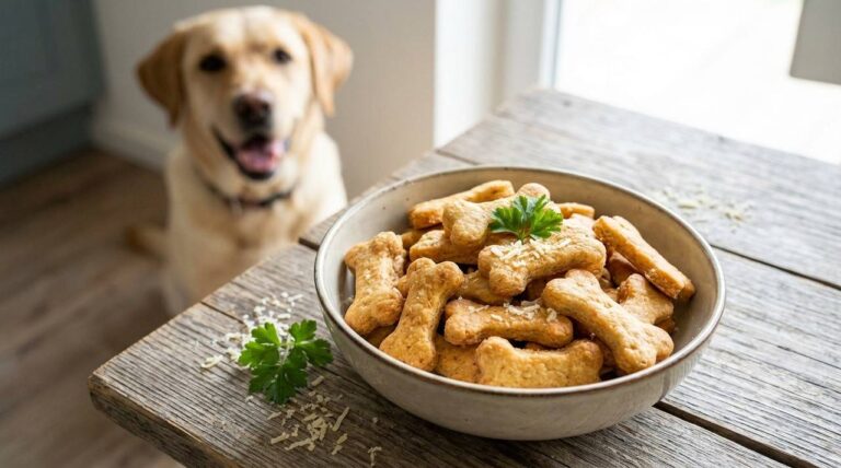 Parmesan Leckerlis für Hunde