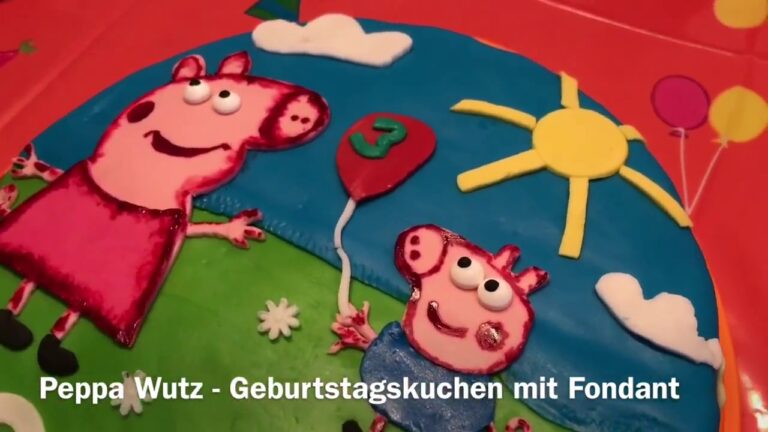 V2 – Saisonorientiert & Entdecker 5 Peppa Wutz – Geburtstagskuchen