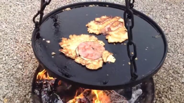 Pfannkuchen vom Grill – BBQ