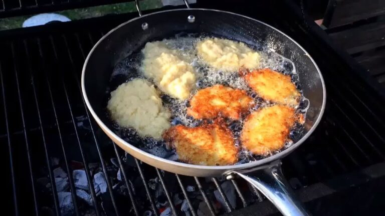 Reibekuchen auf dem BBQ
