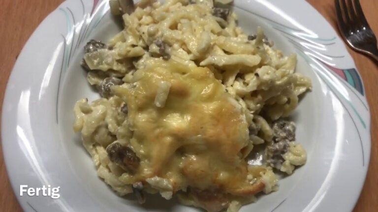 Spätzle-Schinken Auflauf