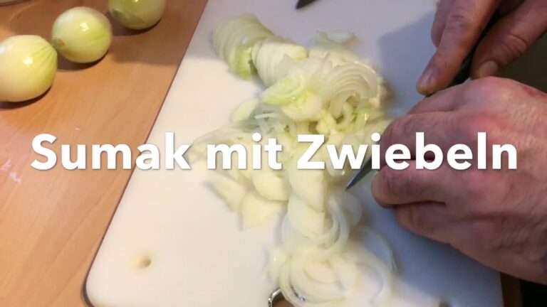Sumak mit Zwiebeln – türkische Vorspeise