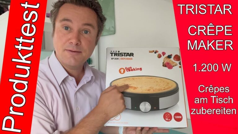 TRISTAR Crepe Maker – Unboxing und Test für perfekte Crepes 🥞